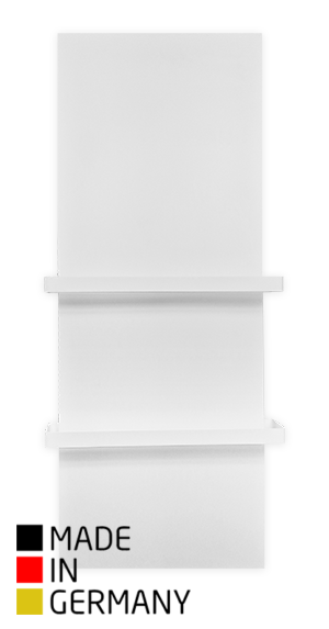 sušák ručníků Heatwell, dvě hrazdy, nejúčinnější řešení vytápění koupelen na trhu