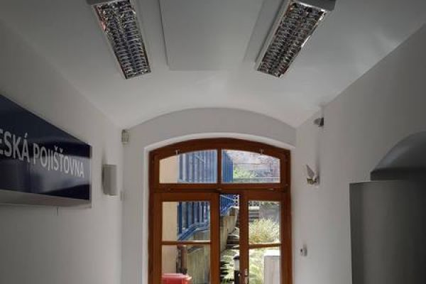 Infrapanel Hetwell, bílý, bezrámový