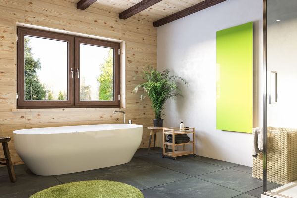 Infrapanel Heatwell, sklo, bílé